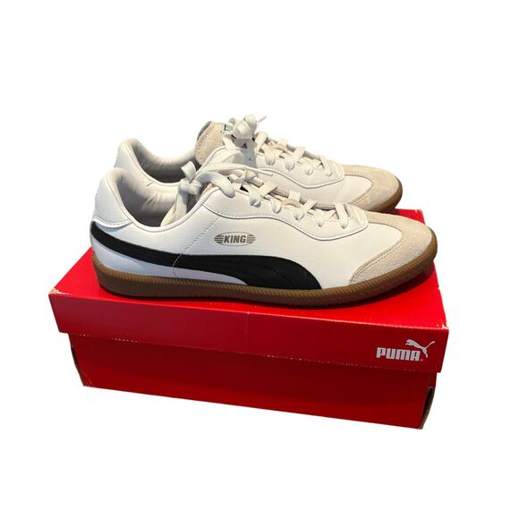 Puma Unisex King 21 IT Indoor Soccer Sneakers Size Men 8 / EU 40.5 - Picture 4 of 7